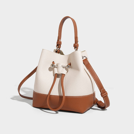 Beaira Uniquely designed retro drawstring bucket bag for women in summer new high-end handbag with bill of lading shoulder and crossbody for women