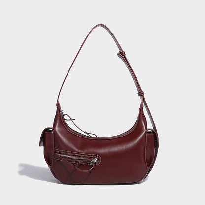 Beaira Spring and summer new niche design fashionable armpit bag trendy shoulder bag high-quality hand-held crescent shaped women's bag