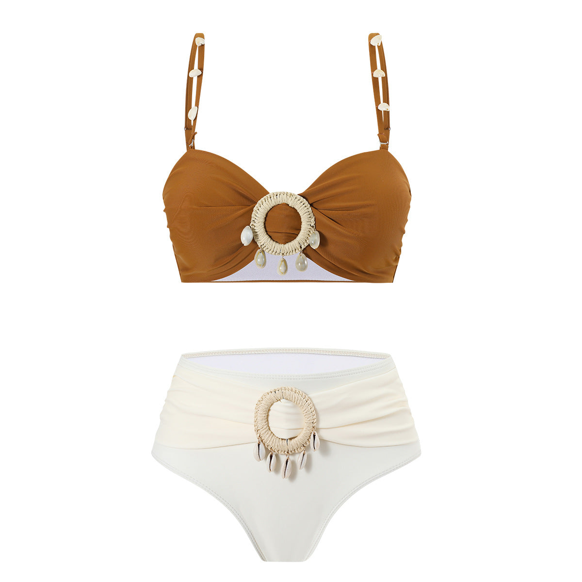 Beaira European and American new cross-border Amazon split bikini tassel sexy bikini hot spring beach swimsuit