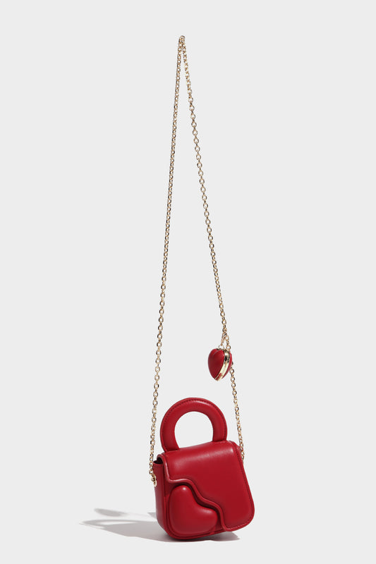 Beaira Chain Love Women's Bag New Fashionable Trendy Premium Texture Bag Single Shoulder Diagonal Cross Original Handheld Mini Bag