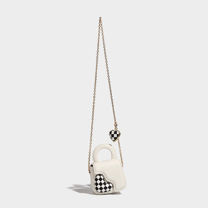 Beaira Chain Love Women's Bag New Fashionable Trendy Premium Texture Bag Single Shoulder Diagonal Cross Original Handheld Mini Bag
