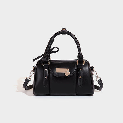 Beaira Spring and summer bag new niche texture ballet bowling bag sweet and cool heart sweet and cool bow crossbody bag