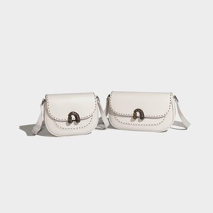 Beaira Ladies' new niche design armpit chestnut bag fashionable and versatile casual commuting crossbody saddle bag