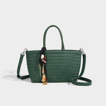 Beaira Advanced Handheld Woven Bag for Women's New Trendy Fashion Versatile Work Commuter Single Shoulder Crossbody Bag