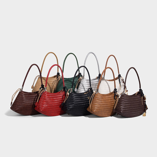 Beaira Original Lazy Style Woven Bag New Underarm Bag for Women Summer New Commuter Versatile Single Shoulder Handbag