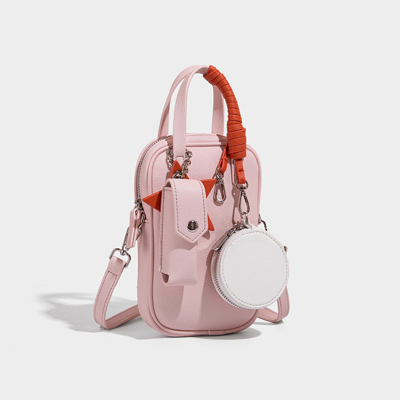 Beaira Spring/Summer New Women's Bag Fashion Versatile Mobile Bag Xiaoqing New Crossbody Bag Shoulder Bag Fashion Mini Bag