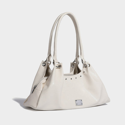 Beaira Small niche design fashionable retro single shoulder armpit bag large capacity tote bag lazy style high-end new women's bag