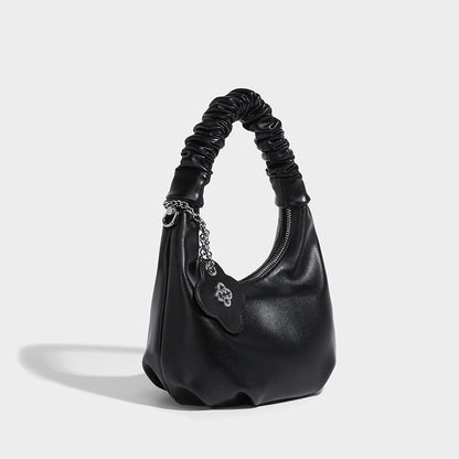 Beaira High end niche bag women's fashion new single shoulder crossbody bag summer women's hand-held pleated dumpling bag