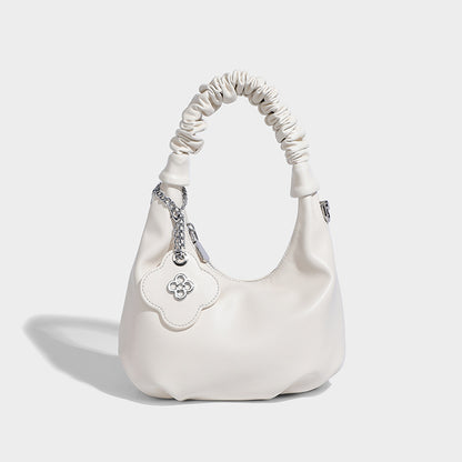 Beaira High end niche bag women's fashion new single shoulder crossbody bag summer women's hand-held pleated dumpling bag