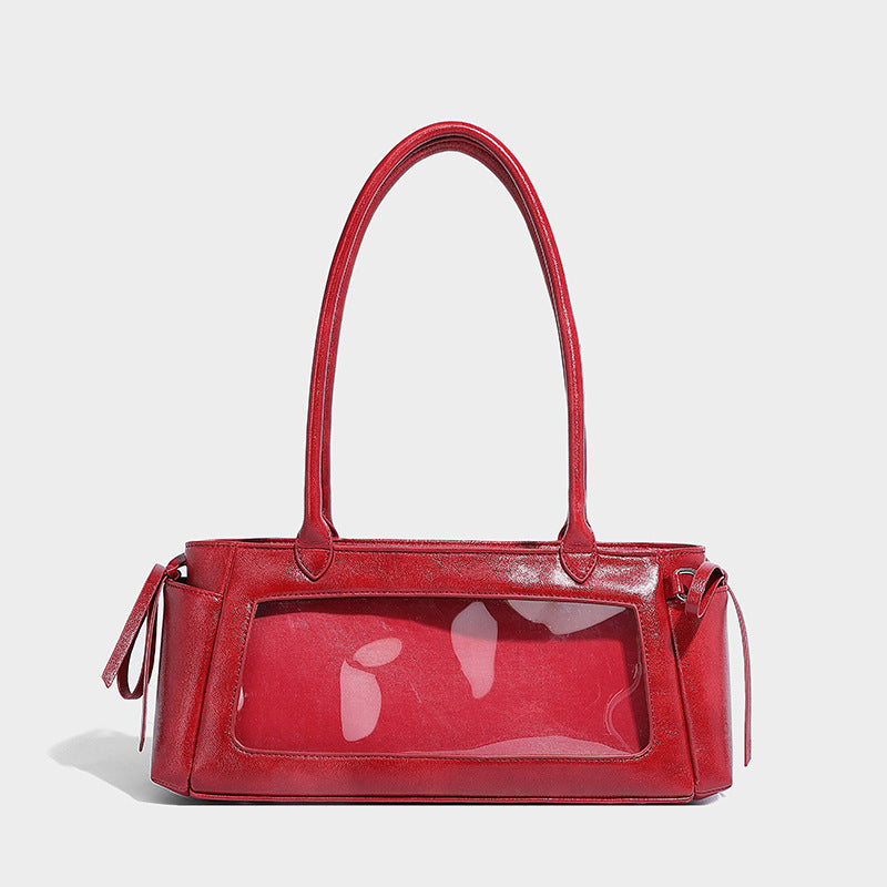 Beaira Butterfly knot niche design casual pain bag cute and versatile baguette bag single shoulder armpit bag large capacity handbag