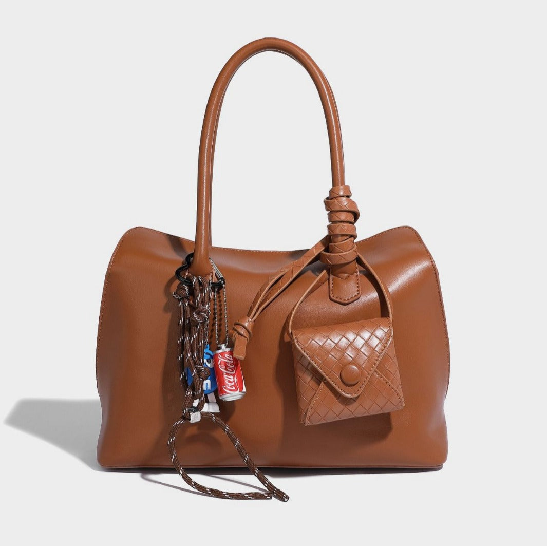 Beaira Autumn new niche simple large capacity lazy style tote bag fashionable and casual commuting shoulder crossbody bag
