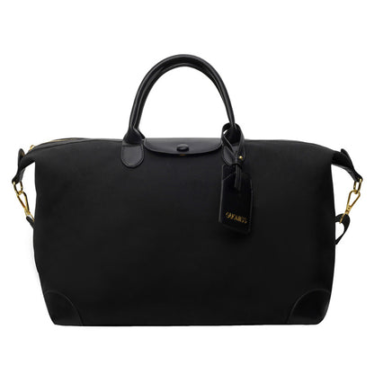 Beaira Short Trip Business Travel Bag, Large Capacity Custom Embroidery Commuting Crossbody Bag, High-Quality Handbag For Maternity Use