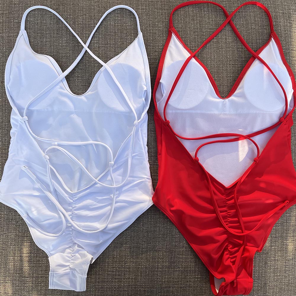 Beaira Pink Gold Print One Piece Swimsuit Team Bride Love Sexy Bathing Suit Padded Swimwear Women Bikini Bachelor Party Swim Beachwear