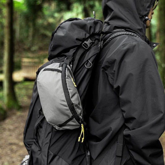 Beaira Portable Outdoor Waist Bag Adjustable Hiking Bag With Strap Mountaineering Running Waist Bag Cycling Backpack For Camping Hiking