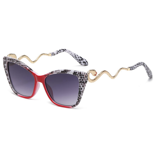 Beaira Retro Cat Eye Sunglasses Women Large Frame Gradient Fashion Brand Sun Glasses Punk Unisex Stylish Shades UV400 Eyewear