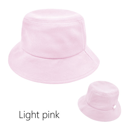 Beaira Summer Children's Hat Fisherman Cap Boys and Girls Baby Panama Cap Cotton Outdoor Vacation Anti UV Protection Bucket Hat