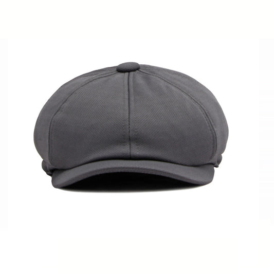 Beaira Spring and summer new outdoor hats for men British retro fashion octagon casual cap for women simple newsboy hat