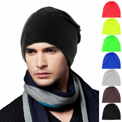 Beaira Winter Hats Men Women Knitted Warm Caps Solid Color Beanies Hip-hop Slouch Skullies Casual Bonnet beanie Hat Gorros