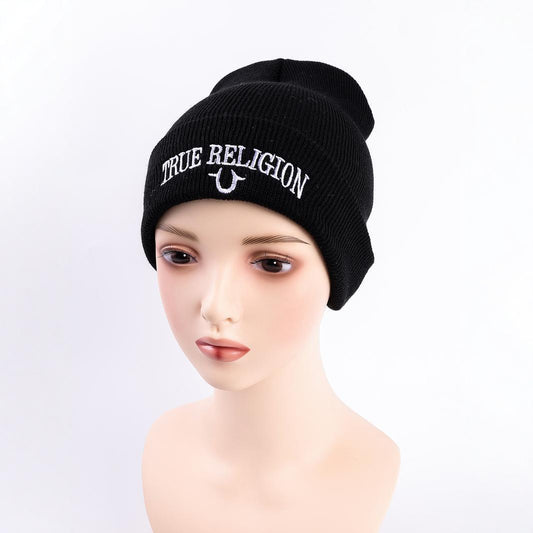 Beaira 1pc Personalized Letter Embroidery Casual Knitted Hat