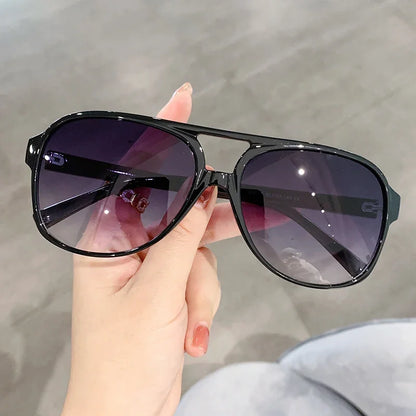 Beaira Classic Retro Vintage Aviation Pilot Sunglasses Women Men Big Large Oversized Frame Luxury Designer Shades 70s Sun Glasses