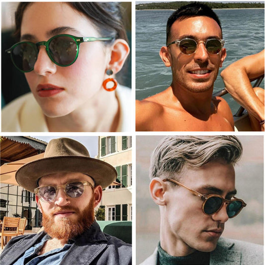 Beaira Polarized Sunglasses Men Women Brand Designer Retro Round Sun Glasses Vintage Male Female Goggles UV400 Oculos Gafas De Sol