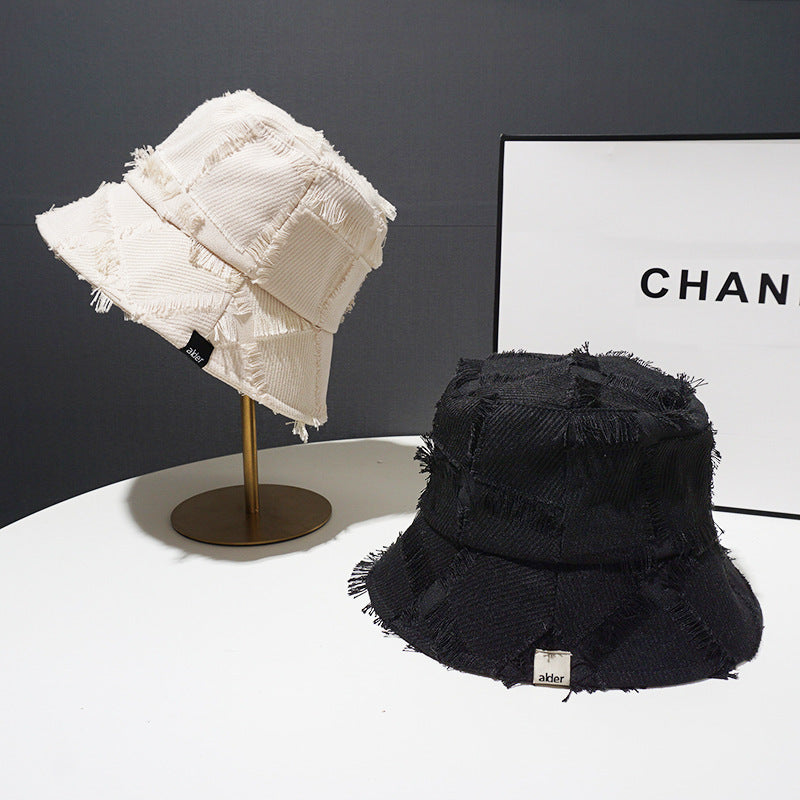 Beaira Spring and summer new Korean fisherman hat, children's designer style, personalized bucket hat, small face, sun protection hat,