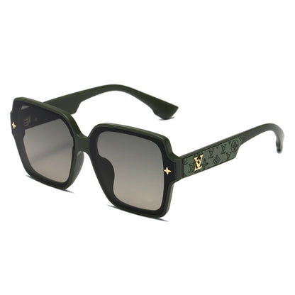Beaira New fashion square frame sunglasses for women luxury sunglasses UV protection large frame all-match glasses