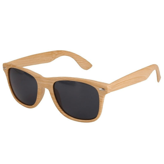 Beaira Wooden Color Men Women Retro Vintage Fashion Summer Glasses Wood Grain Sunglasses