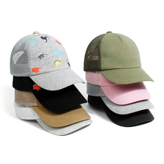Beaira Printed Dinosaur Kids Sun Hat Toddler Baseball Hat for Baby Boys Girls Cap Age 0-5Y Sun Hat