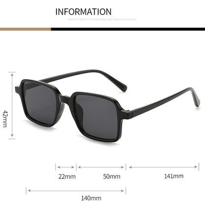 Beaira Retro Women Sunglasses Fashion Square Simplicity Trend Gradient Sun Glasses Men Classic Black Eyewear Brand Designer Glasses