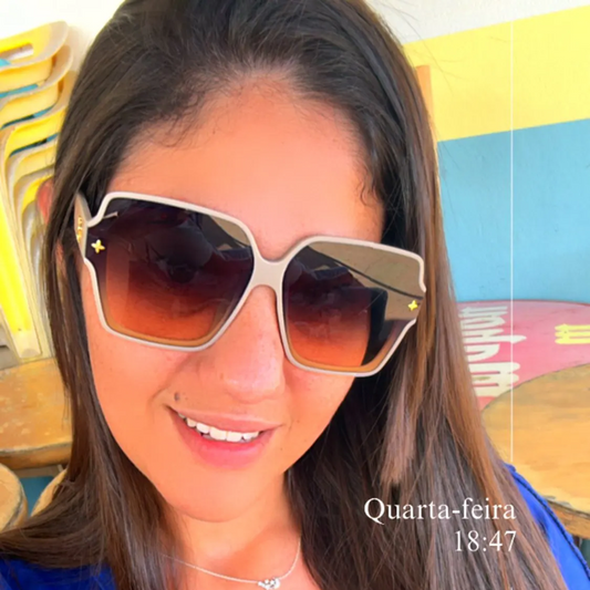 Beaira New fashion square frame sunglasses for women luxury sunglasses UV protection large frame all-match glasses