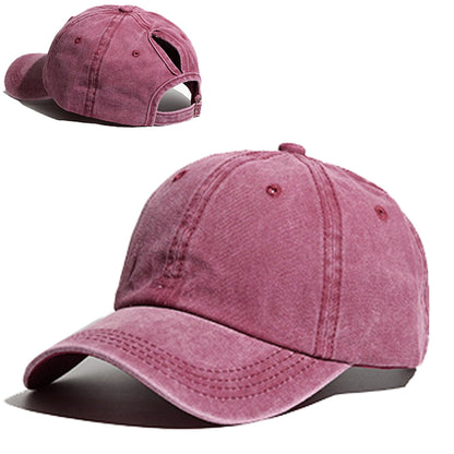 Beaira High Ponytail Baseball Cap for Women Spring Summer Sun Hat Running Snapback Hat Messy High Bun Women's Caps Female