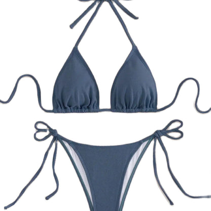 Beaira Summer white mi-grid bikini set sexy mature spring seaside photo shoot suitable for women