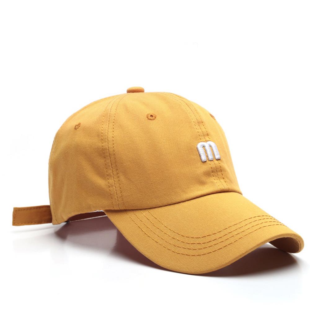 Beaira Fashion washed Cotton Baseball Caps Korean Version Letter Embroidery women Men Hat Spring And Autumn Breathable Sunscreen Cap