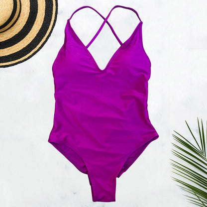 Beaira Solid One Piece Swimsuit Women Swimwear 2025 New Bikini Sexy Bodysuit Plus Size Bathing Suit Swimming Suit maillot de bain femme