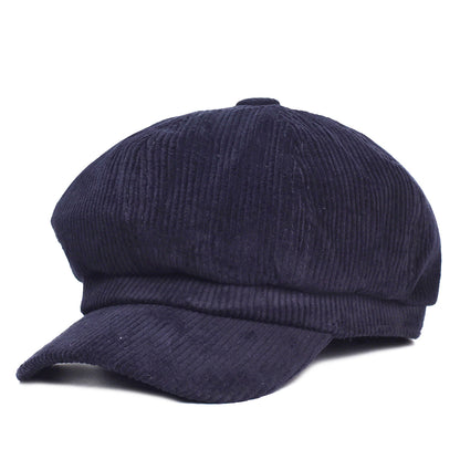 Beaira Women Vintage Newsboy Cabbie Peaked Beret Cap Warm Baker Boy Visor Hat Flat Cap