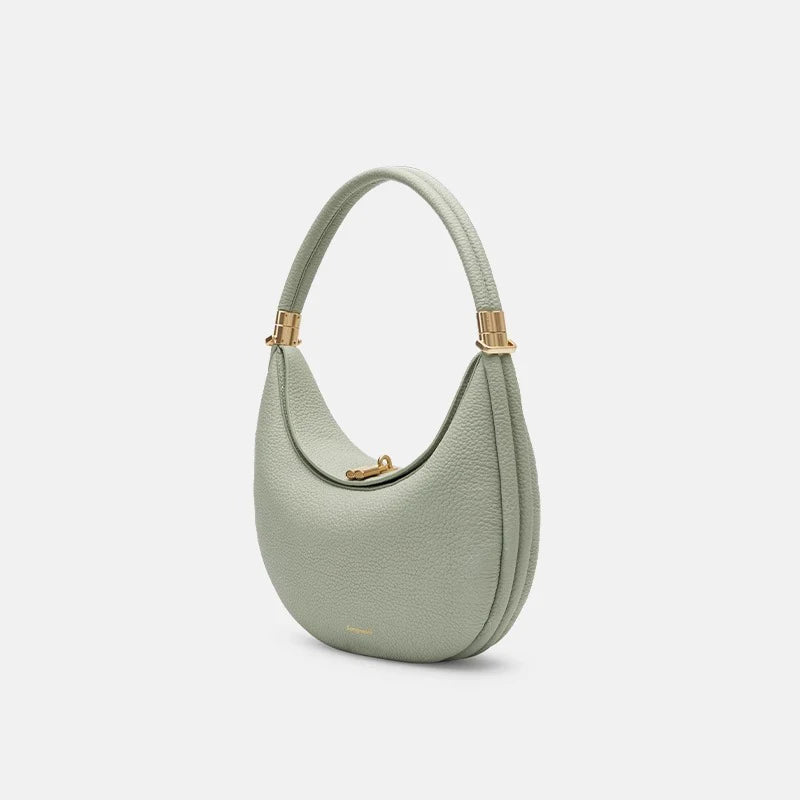 Beaira Luxury Crescent Moon Crossbody Underarm Shoulder Bag Simple Versatile Brand Design Handbag Ladies Commute Leather Hand Bags