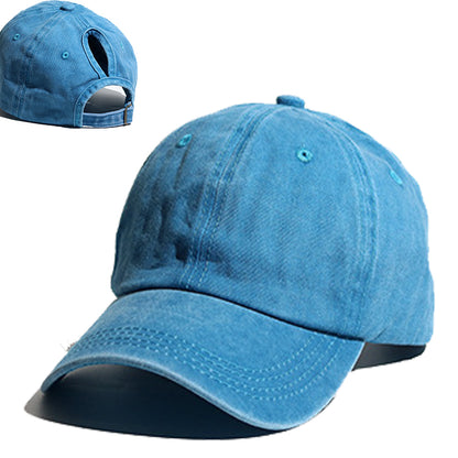 Beaira High Ponytail Baseball Cap for Women Spring Summer Sun Hat Running Snapback Hat Messy High Bun Women's Caps Female