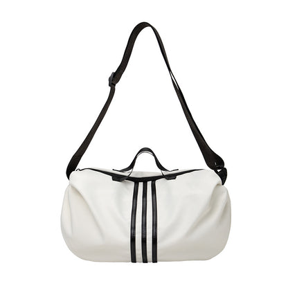 Beaira New Large Capacity Fashion School Single Shoulder Handbag, Versatile Korean Version Crossbody Bag, Personalized Embroidery