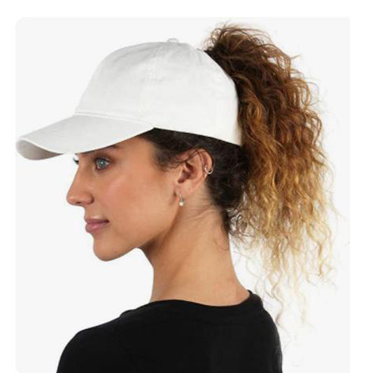 Beaira High Ponytail Baseball Cap for Women Spring Summer Sun Hat Running Snapback Hat Messy High Bun Women's Caps Female