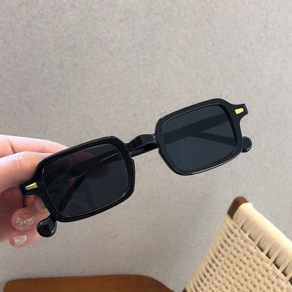 Beaira Simple Square Sunglasses Men and Women Retro Glasses Summer Sunshade Beach Fashion Glasses