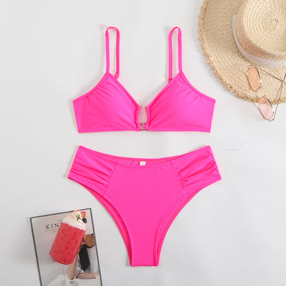 Beaira Sexy Bikini Women's Swimsuit Two-piece Swimwear High Waisted Bikinis Set Female Bathing Suit Push Up Swimming for Beachwear