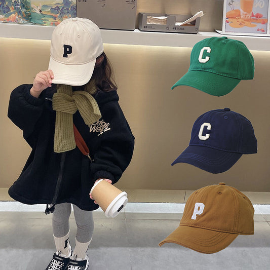 Beaira NEW Children's Kid Baseball Cap Girls Boy Hats Adjustable 50-54cmSunscreen Baby Hat Hip Hop Letter Embroidered Casual Kids Caps
