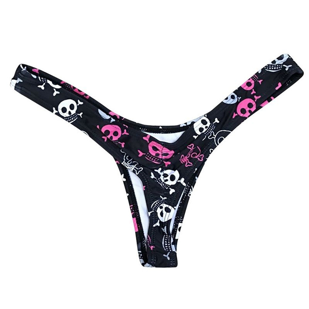 Beaira Women Brazilian Digital Printed Bikini Bottom Thong Bathing Beach Swimsuit Swimwear Sexy Plus Size Bathing Swimming