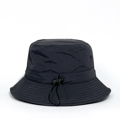 Beaira Versatile Camping Hat Waterproof Bucket Hat Summer Outdoor Activities Sun Protection Drawstring Hiking Fishing Sunbathing