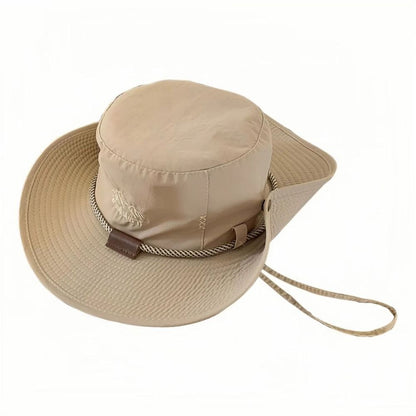 Beaira Summer Bucket Hat Men Women Sunscreen Fishing Hat Outdoor Breathable Fisherman Cap Hiking Climbing Camping Uv Protect Windproof