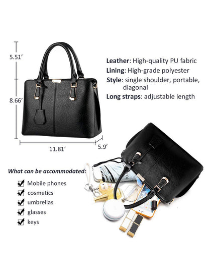 Beaira Women Fashion Purses and Handbags Shoulder Tote Bags Top Handle Satchel for Women