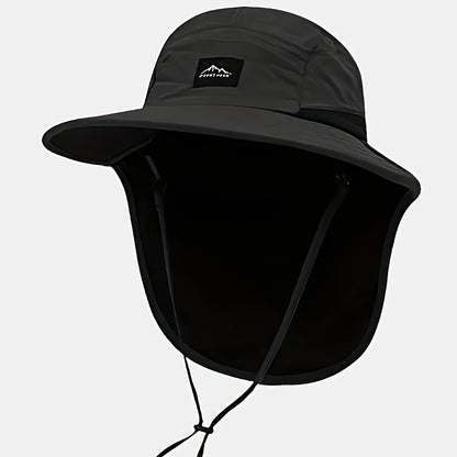 Beaira Unisex Summer Wide Brim Waterproof and Quick-drying Panama Caps Outdoor Visor Bucket Hats Mesh Breathable Sun Hat with Neck Flap