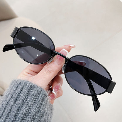 Beaira Fashion Oval Sunglasses Women Retro Trend Outdoor Metal Sun Glasses High Quality Classic Men Luxury Brand Eyewear UV400 Goggles