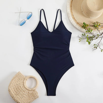 Beaira Sexy Bikinis Woman Swimwear One Piece Women's Swimsuit 2025 Female High Leg Bath Bathing Suits Swimming for Beach Wear Monokini